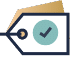 Icon of a price tag. 